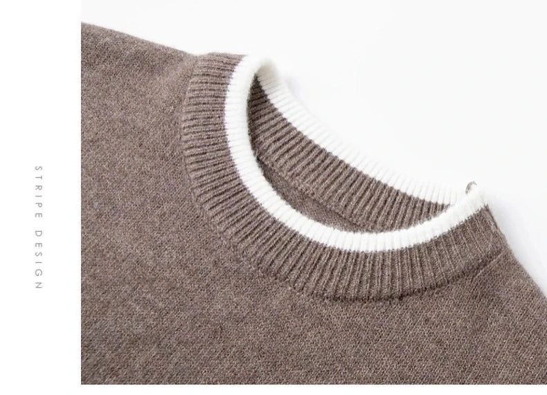 Knit Sweater & Trousers Set