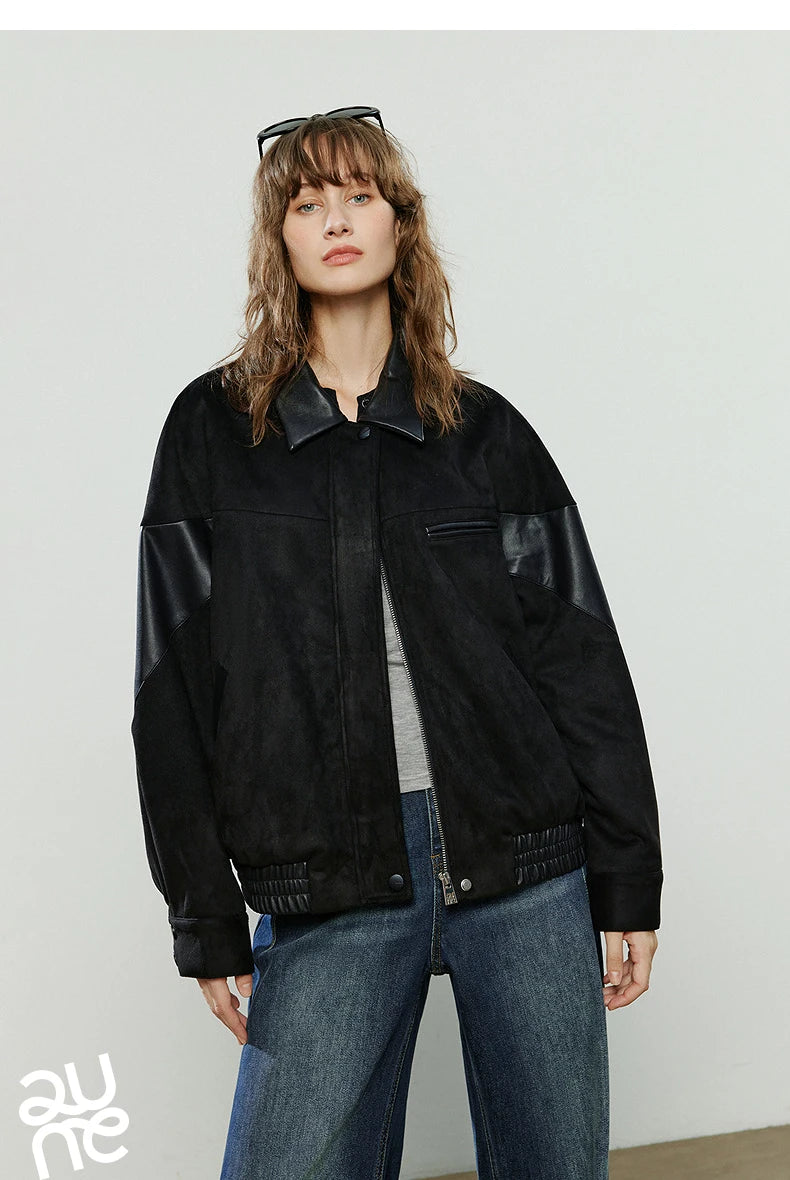 Women PU Leather Jacket