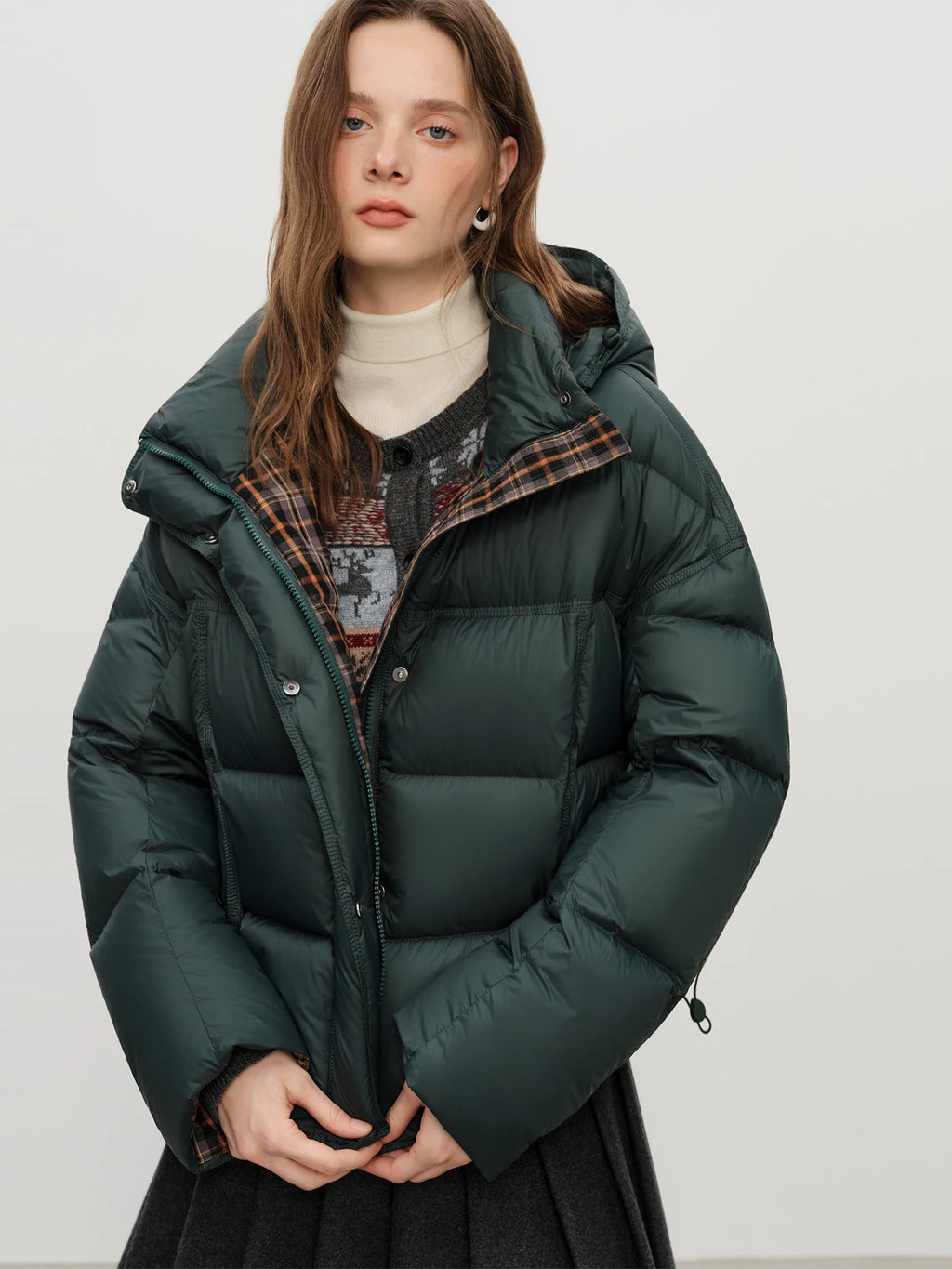 Winter Hooded Puffer Jacket