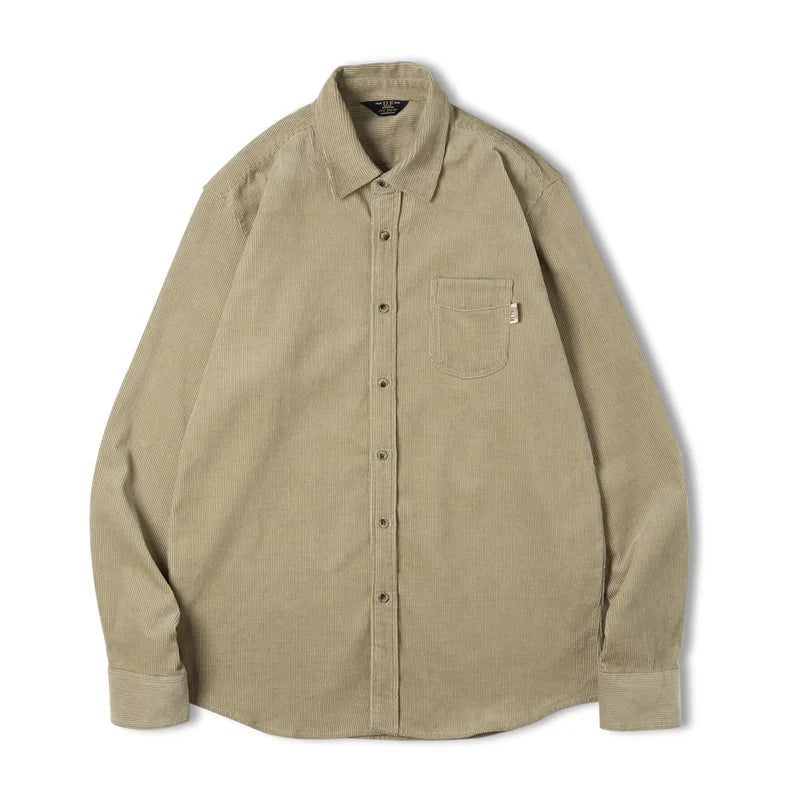 Vintage Corduroy Button-Down Shirt