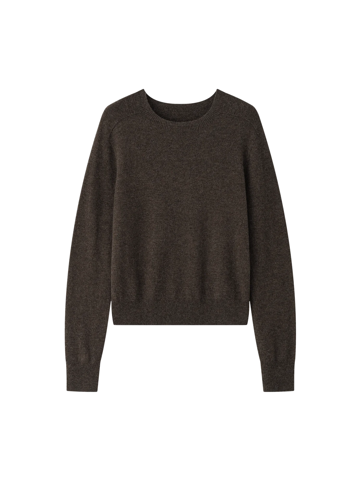 Seamless Wool Knit Sweater