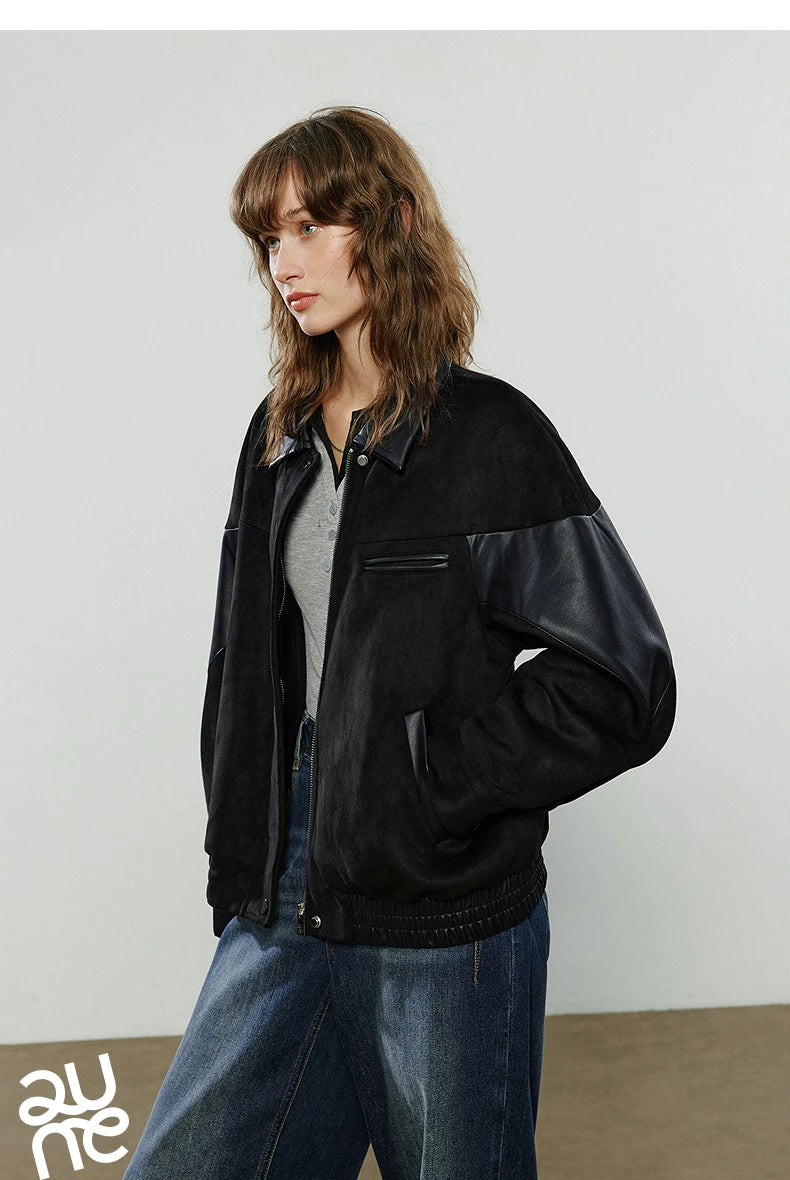Women PU Leather Jacket