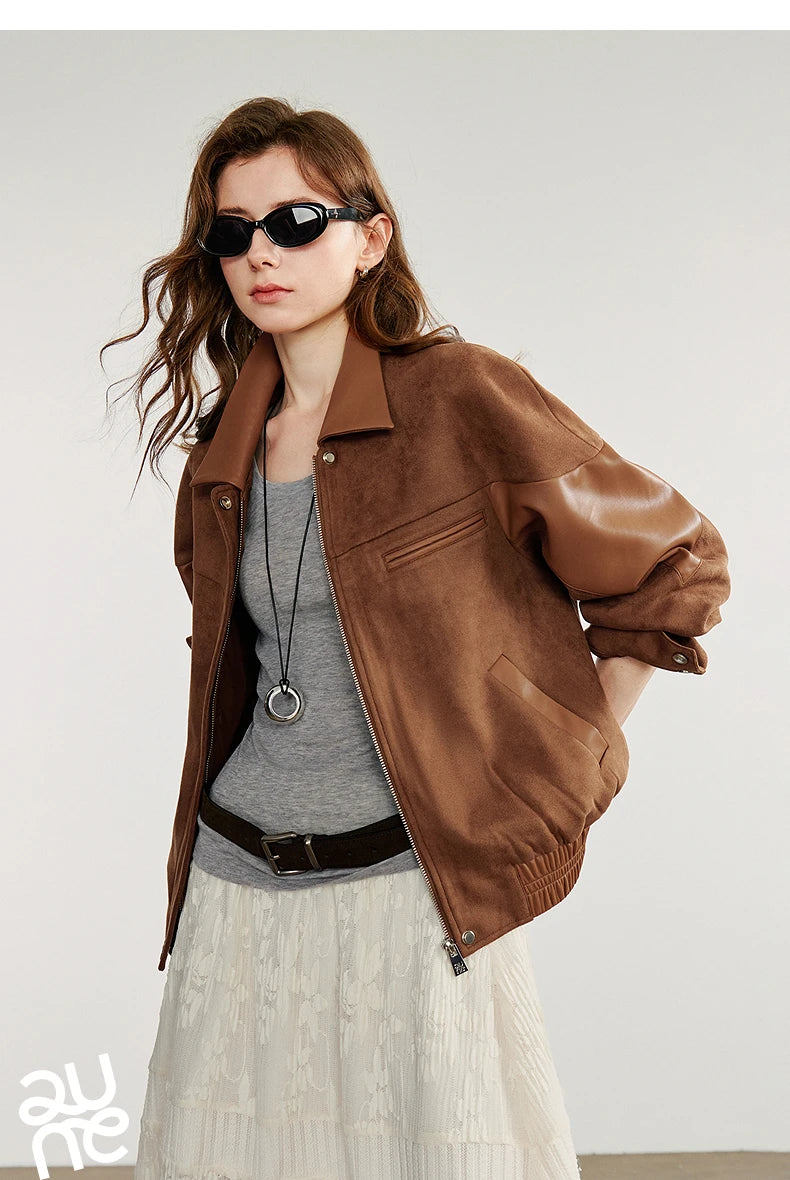 Women PU Leather Jacket