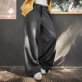 Wide-Leg Knit Sweatpants