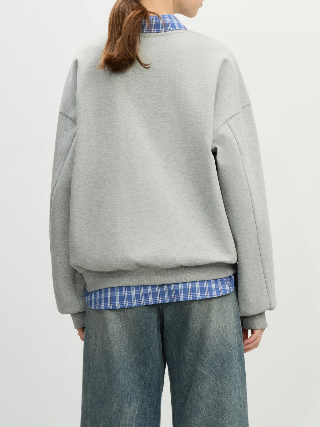 Round Neck Letter Print Sweatshirt