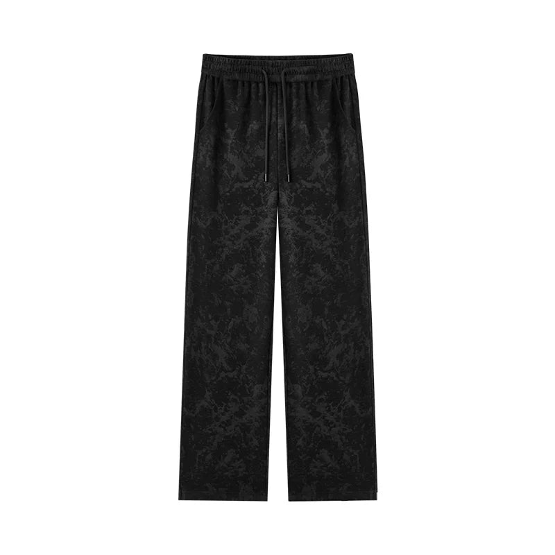 Wool-Feel Wide-Leg Trousers