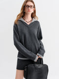 Two-piece Illusion Design Pullover