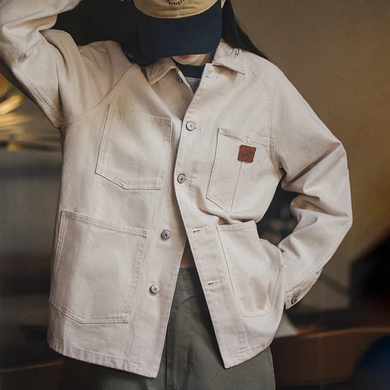 Cotton Seed Shell Denim Jacket