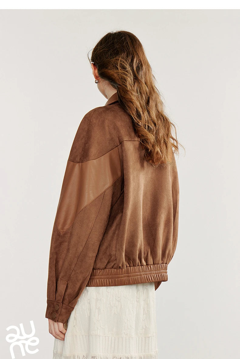 Women PU Leather Jacket