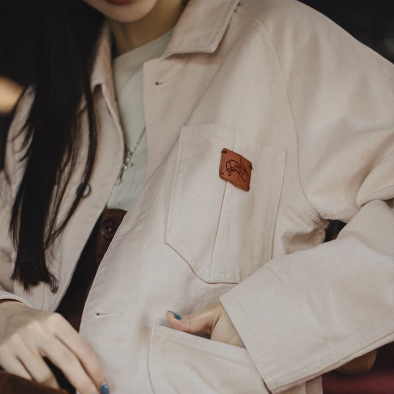 Cotton Seed Shell Denim Jacket