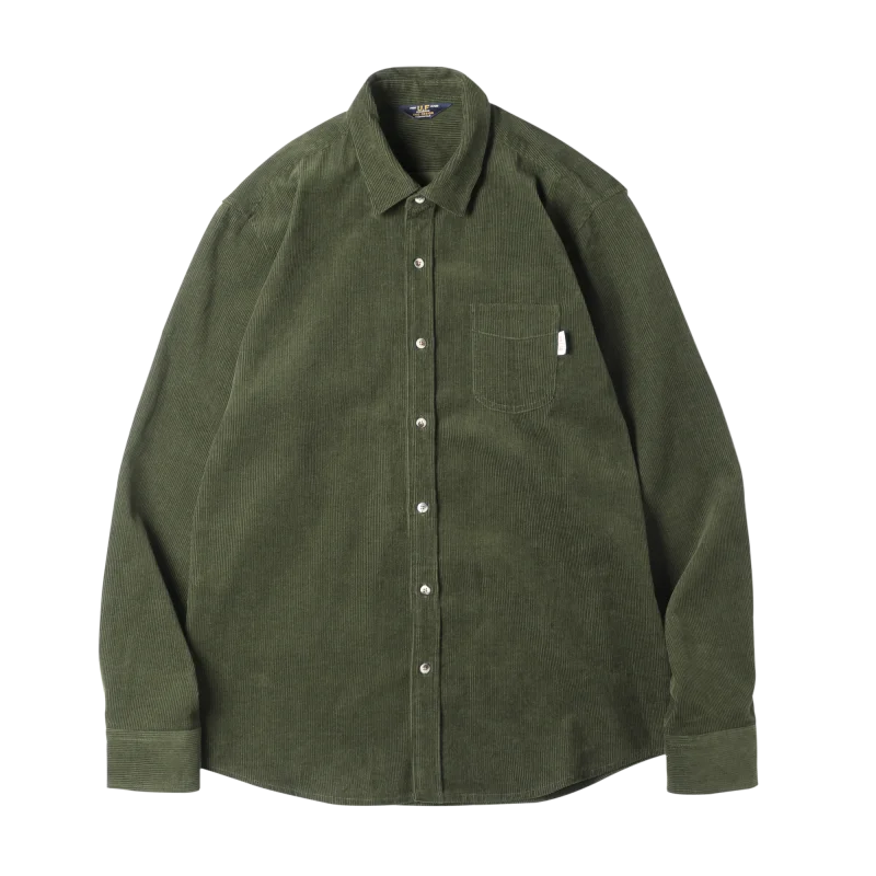 Vintage Corduroy Button-Down Shirt