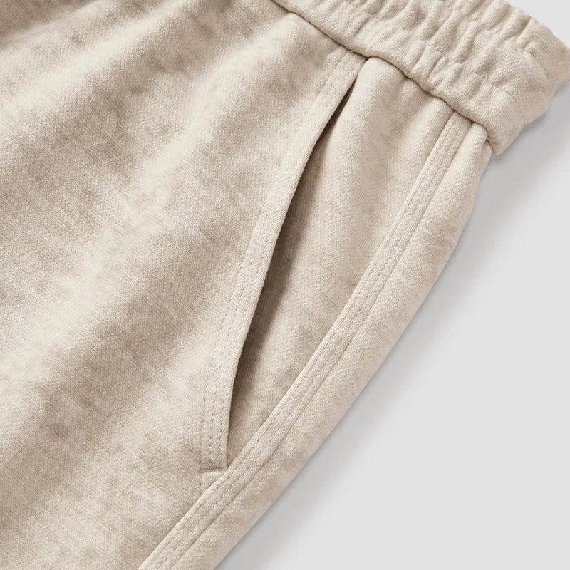 Wool-Feel Wide-Leg Trousers