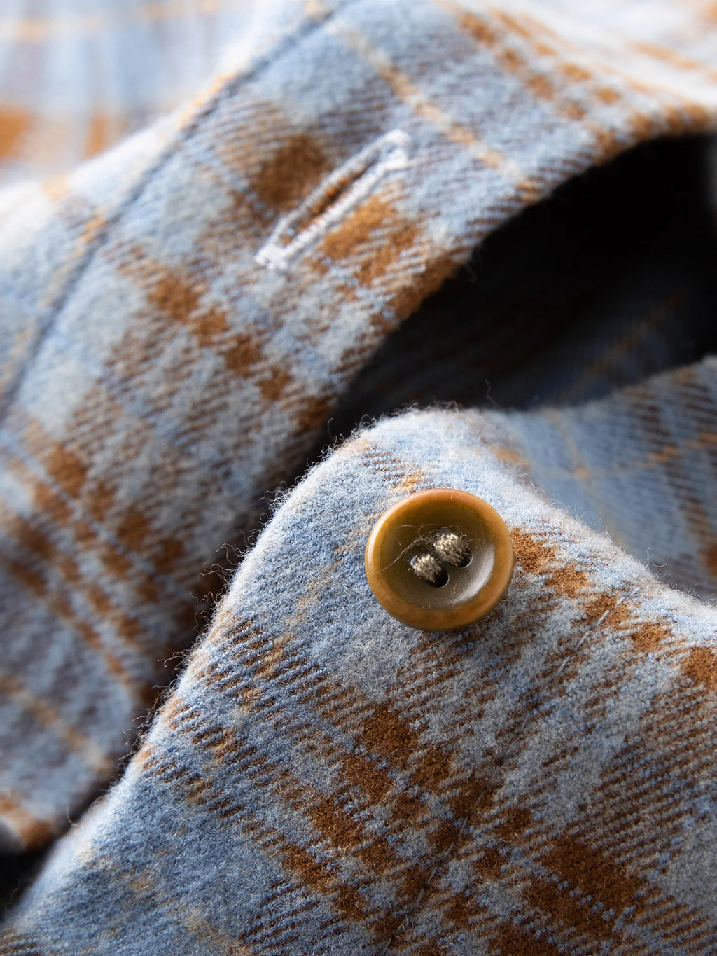 Brushed Plaid Oversized Shirt