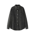 Oversized Plaid Long Sleeve Shirt