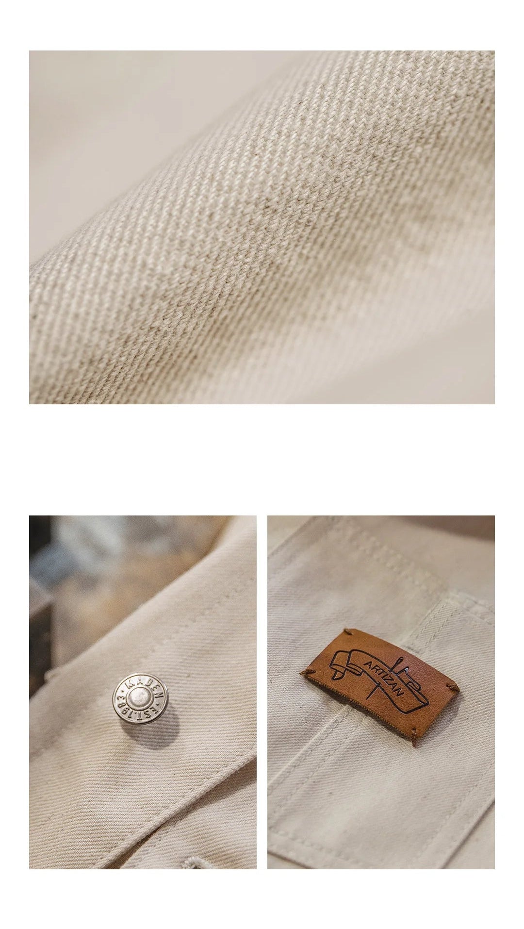 Cotton Seed Shell Denim Jacket