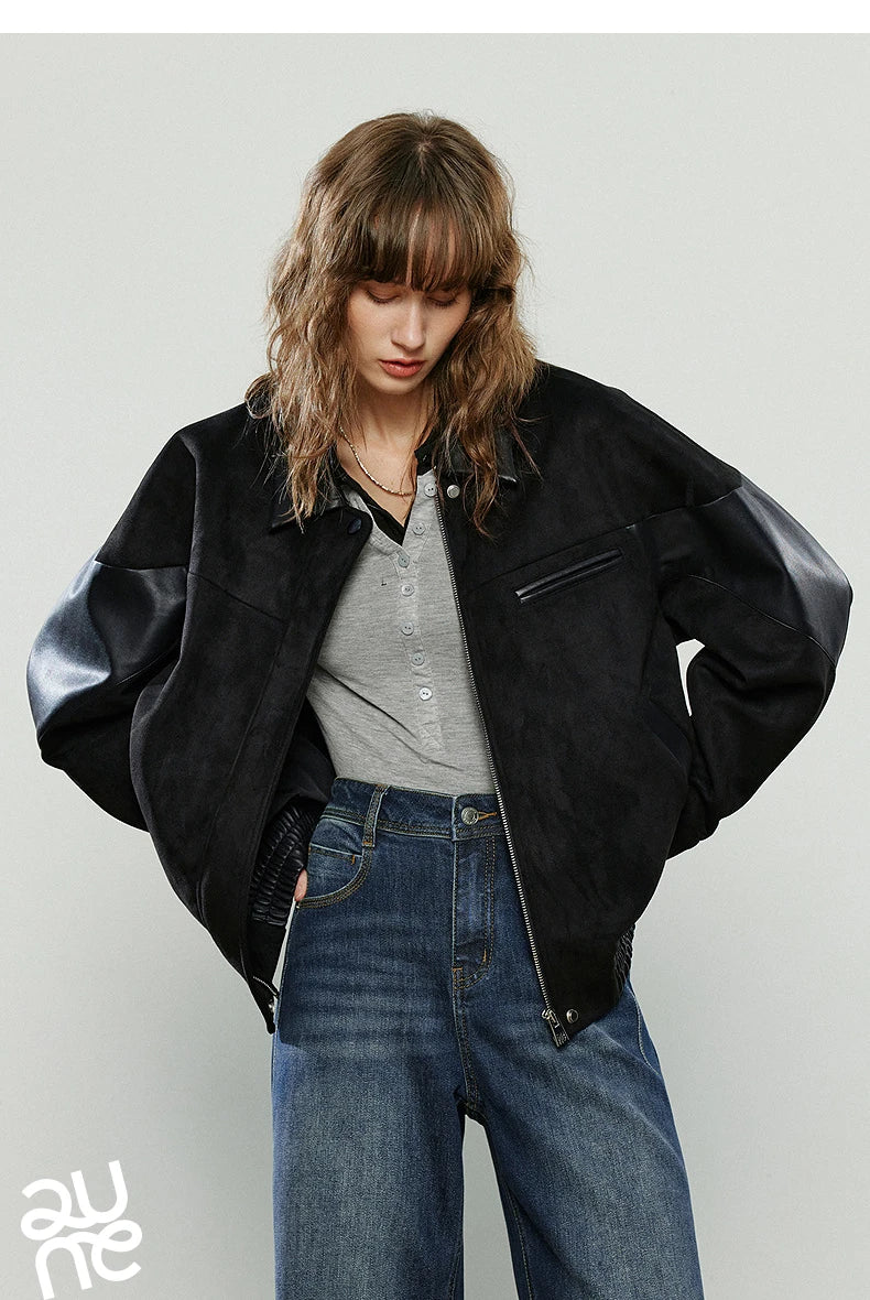 Women PU Leather Jacket