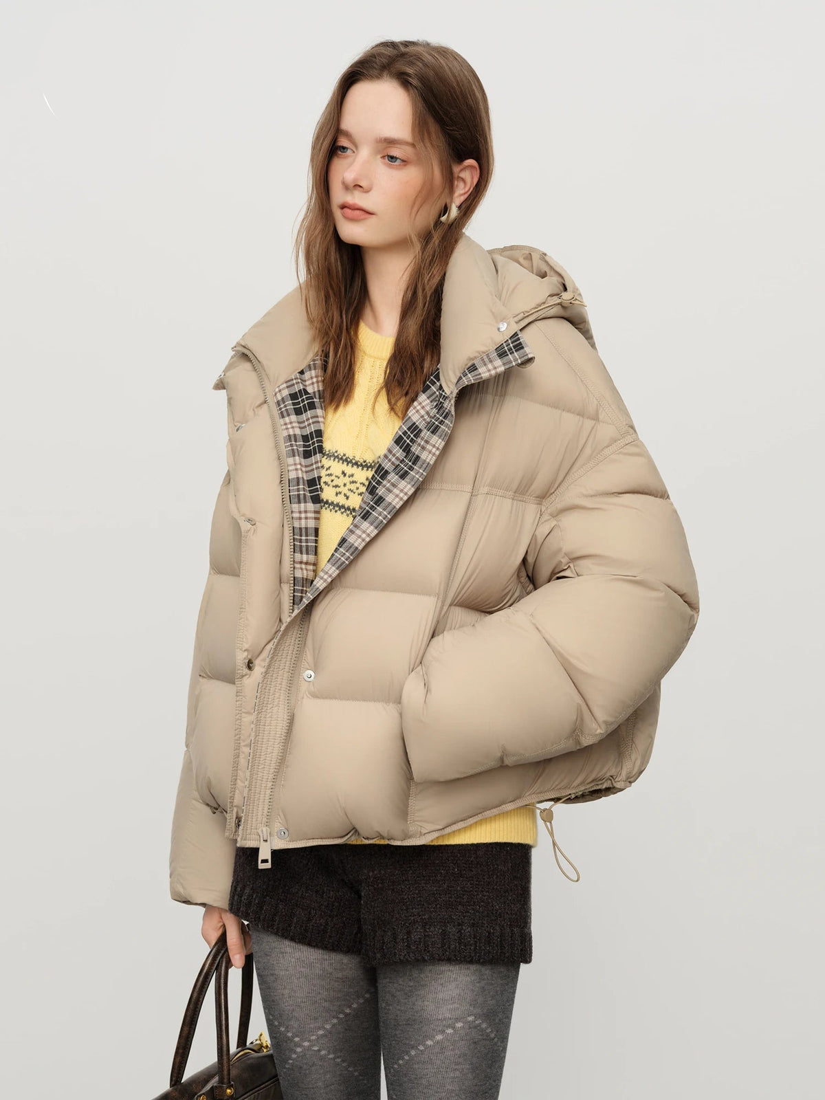 Winter Hooded Puffer Jacket