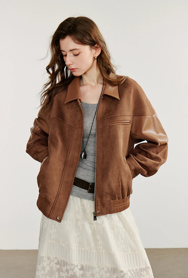 Women PU Leather Jacket