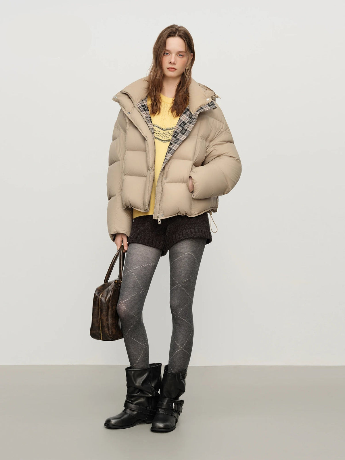 Winter Hooded Puffer Jacket