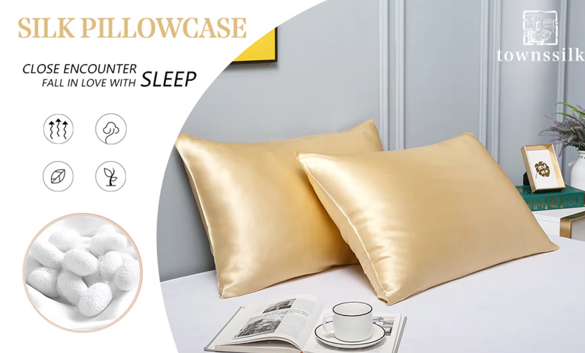 100% Natural Silk Pillowcase
