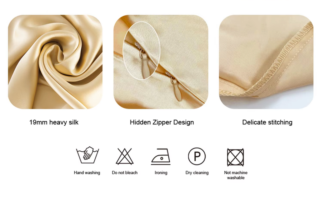 100% Natural Silk Pillowcase