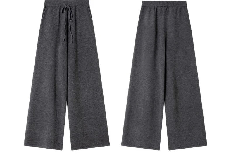 Knit Sweater & Trousers Set