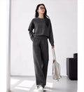 Knit Sweater & Trousers Set