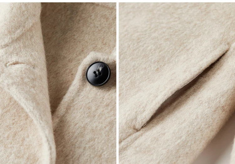 Short Woolen Loose Jacket