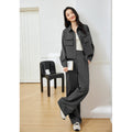 Utility Pocket Crop Jacket & Pants Set