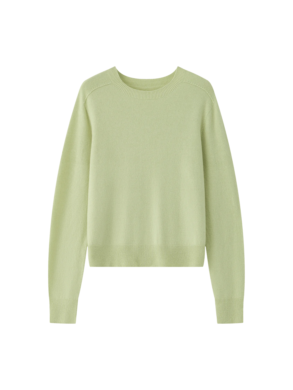 Seamless Wool Knit Sweater