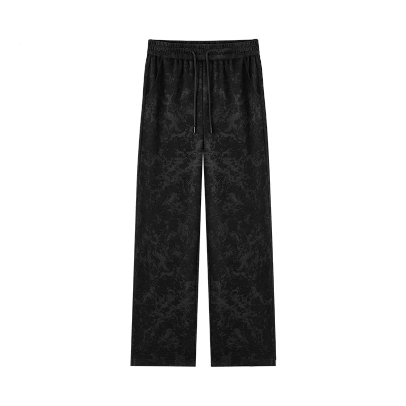 Wool-Feel Wide-Leg Trousers