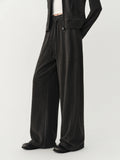 Hooded Knit Cardigan & Pants Two-Piece Set