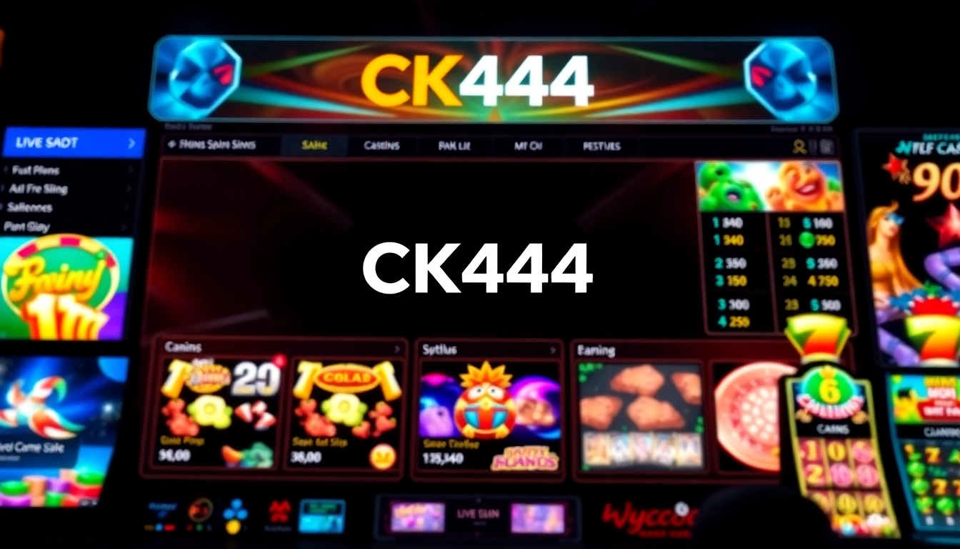 Secure ck444 login page with intuitive design and engaging visuals for seamless user access to betting and gaming features, highlighting safety and reliability.