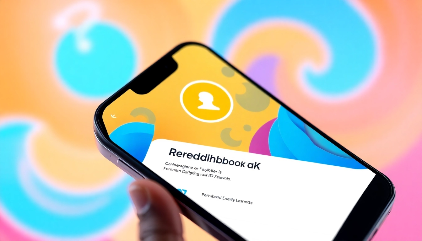 Reddybook ID displayed on a smartphone, demonstrating easy online verification process for users.