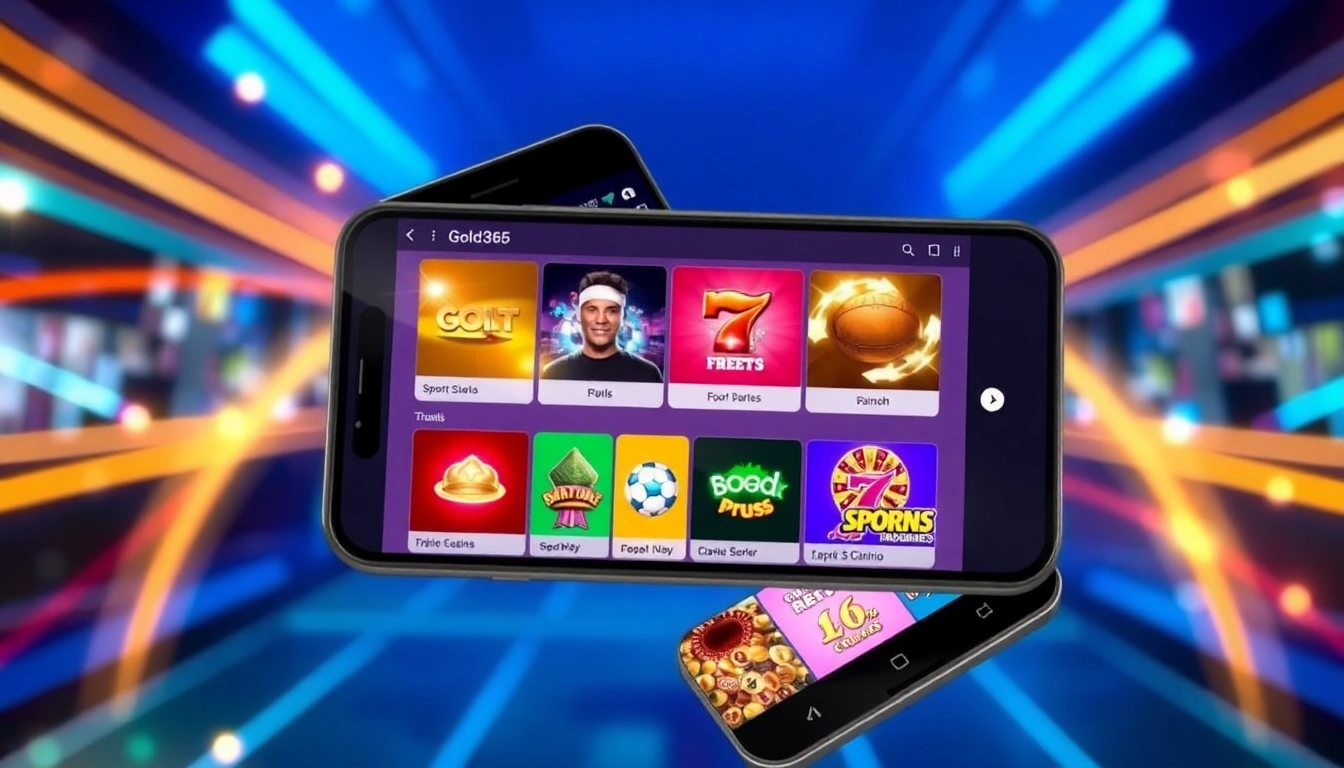 Download the Gold365 app to access secure sports betting and casino games on your device seamlessly and confidently.
