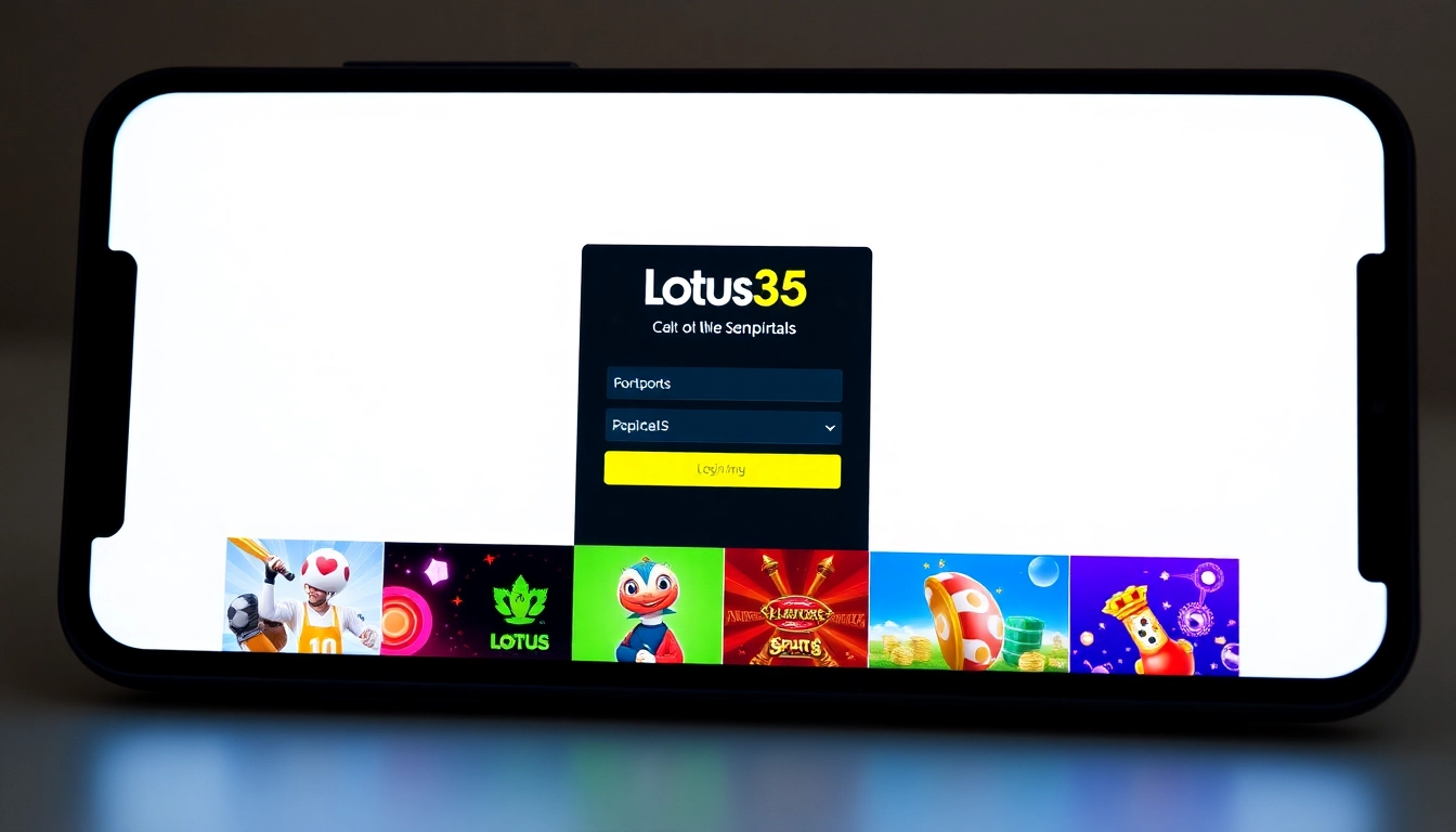 Quick Lotus365 login process on mobile device with secure interface and sports betting options for Indian players