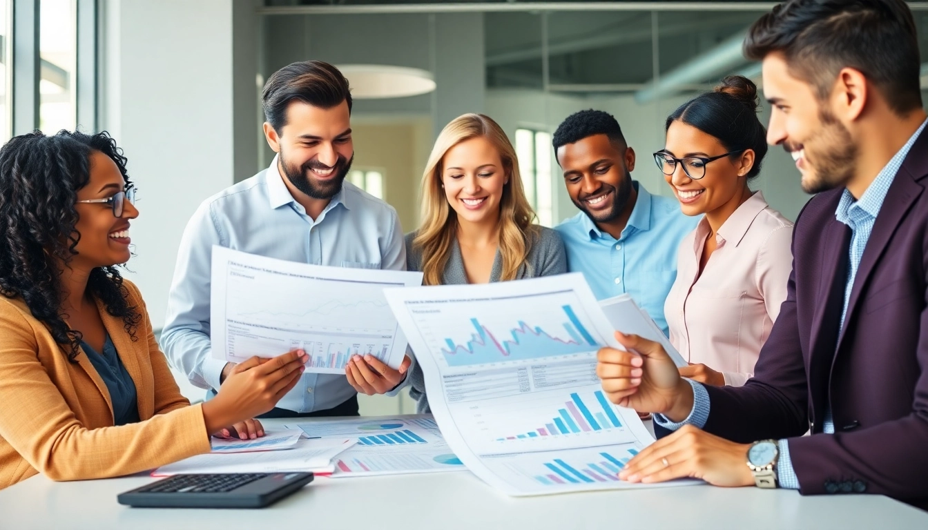 Visual of professionals analyzing tax efficient investing guide strategies for smarter finances